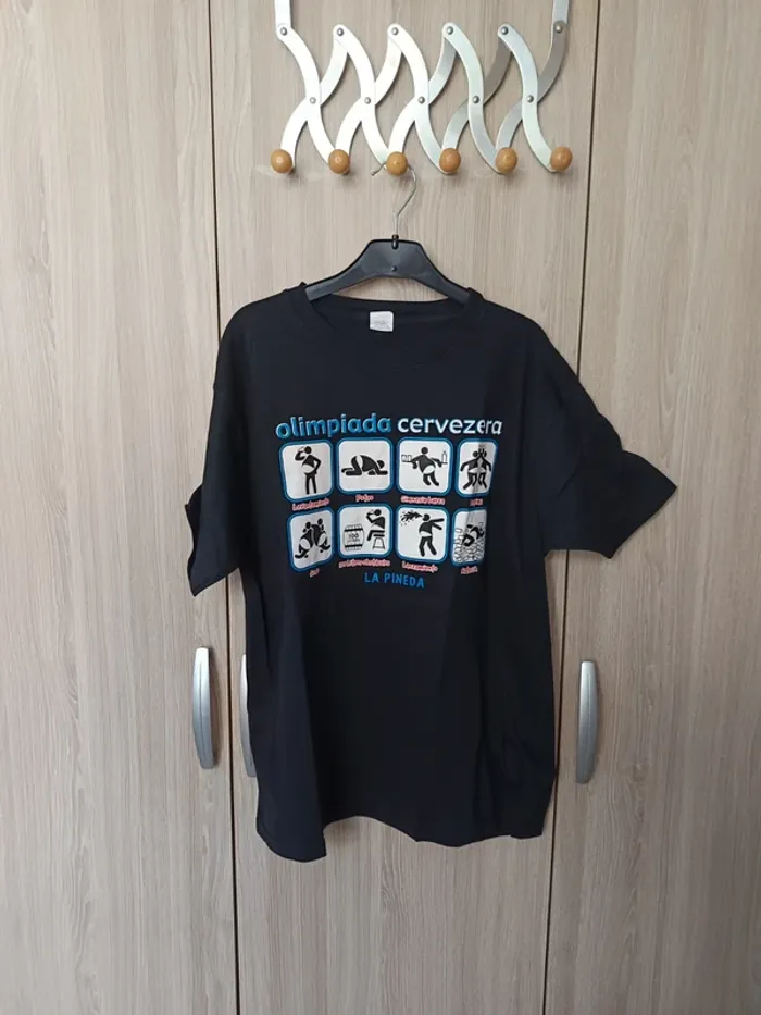 Tee shirt les olympiades de la bière M