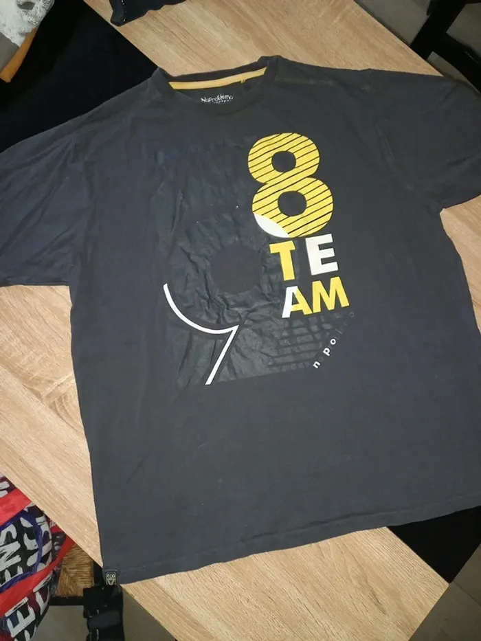 Tee-shirt noir XXL