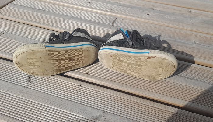 Baskets montante à scratchs - photo numéro 8