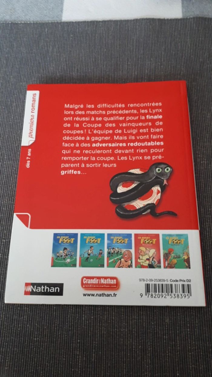 Livre Foot dès 7ans En avant foot - photo numéro 2