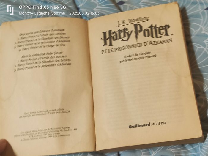 Harry Potter et le prisonnier d'Azkaban Folio Junior Réduction jusqu'à -70% - photo numéro 9