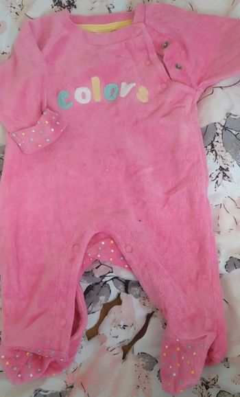 Lot de 9 pyjamas epais 1 mois