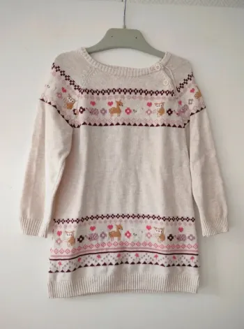 (a) Robe pull beige Primark 86cm