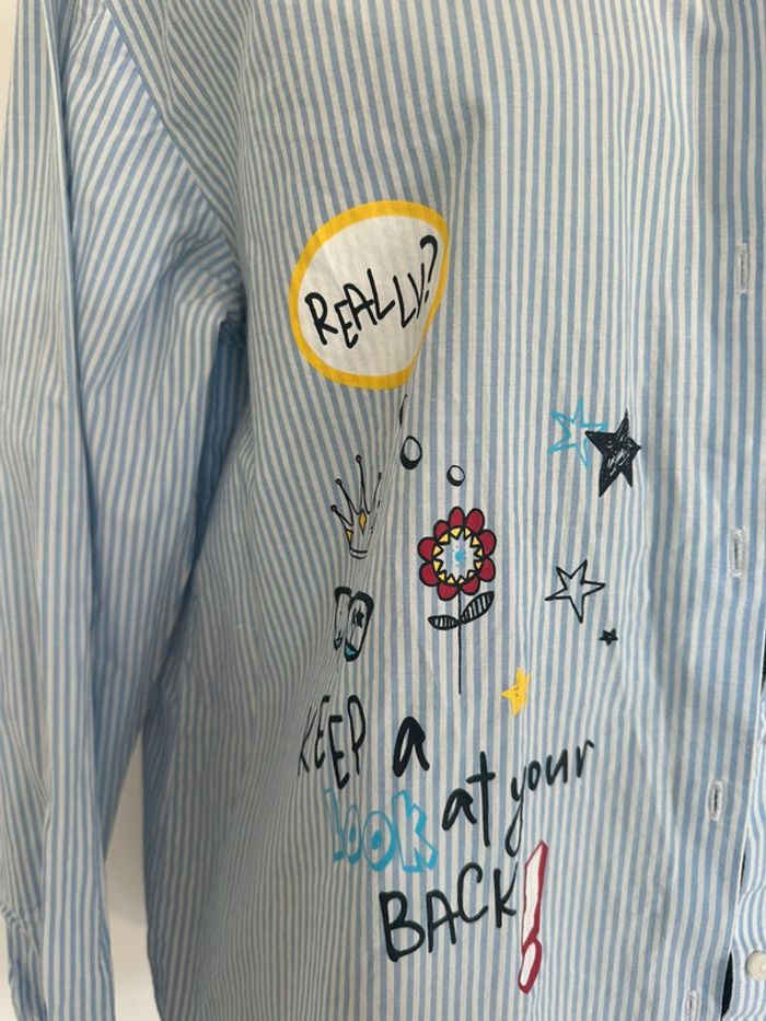 Chemise à rayures Zara - photo numéro 2