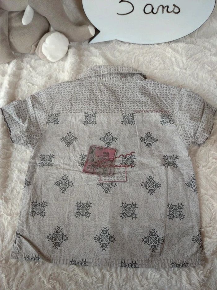 Polo tee shirt chemise manches courtes Garçon 3 ans Kid Kanai 100% coton - photo numéro 8