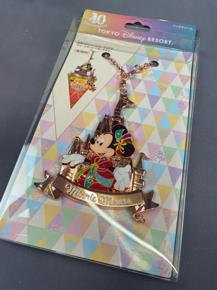 Porte clé charm disneyland Tokyo Minnie Mouse - photo numéro 2
