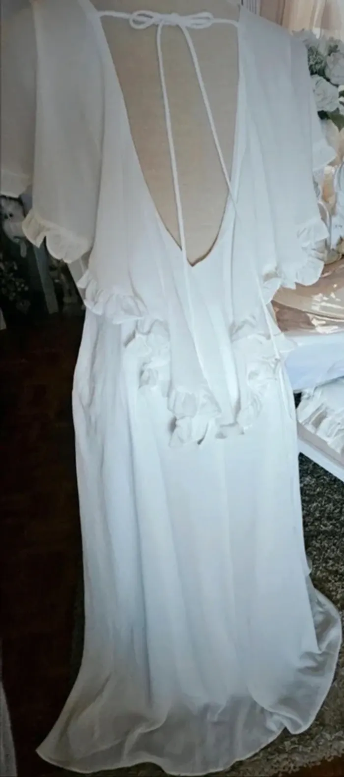 Robe bohème chic ou robe de mariée Blooshop Taille M/L Neuve - photo numéro 7