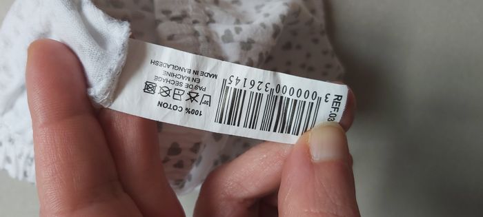 Short Motif cœur 9/12 mois - photo numéro 4
