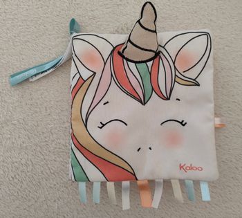 Livre d'éveil tissu