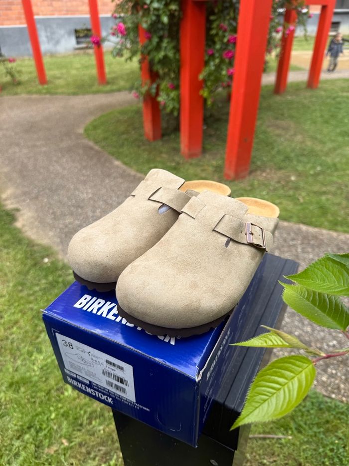 Birkenstock Boston taupe | beige - photo numéro 2