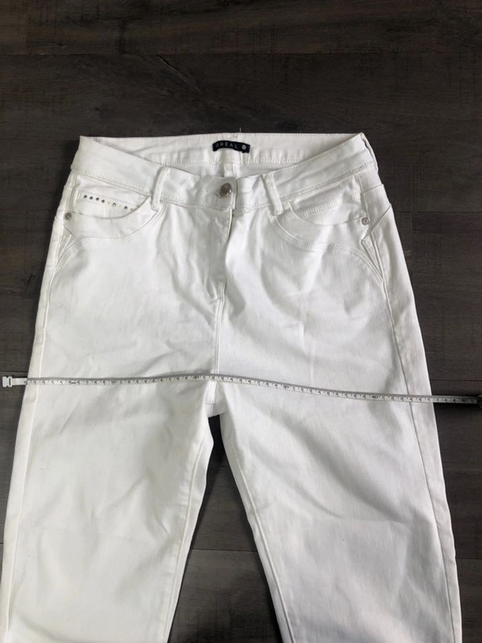Jean blanc Breal taille 38 - photo numéro 10