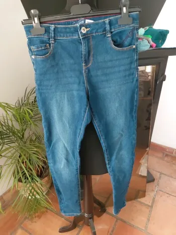 Jeans taille haute
