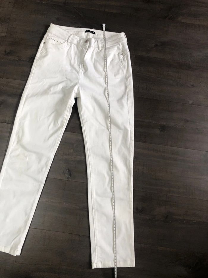 Jean blanc Breal taille 38 - photo numéro 12