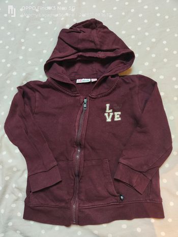 Veste de jogging fille 6ans-116cm Lili Marelle Réduction jusqu'à -70%