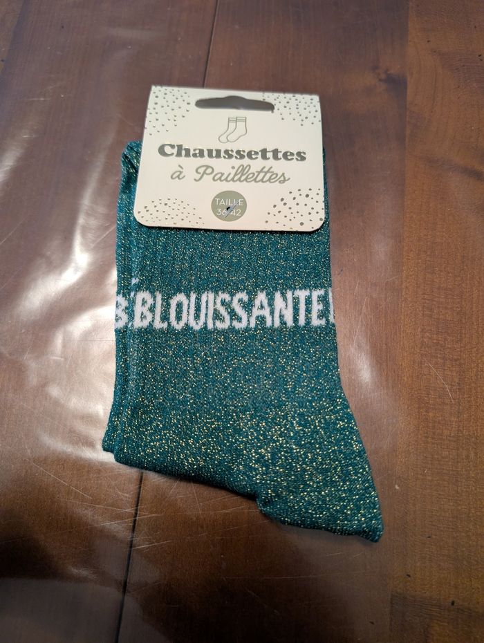 Chaussettes à paillettes Eblouissante