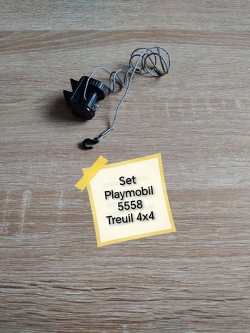 Playmobil 5558  treuil 4x4