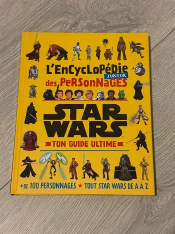 Livre : l’encyclopédie junior des personnages starwars