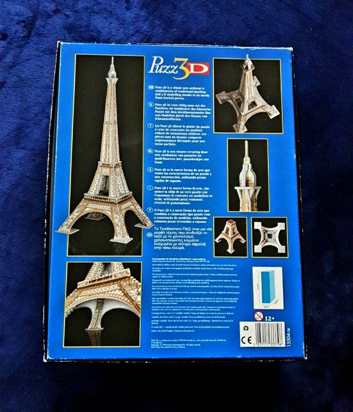 Puzzle Tour Eiffel 3D - photo numéro 4