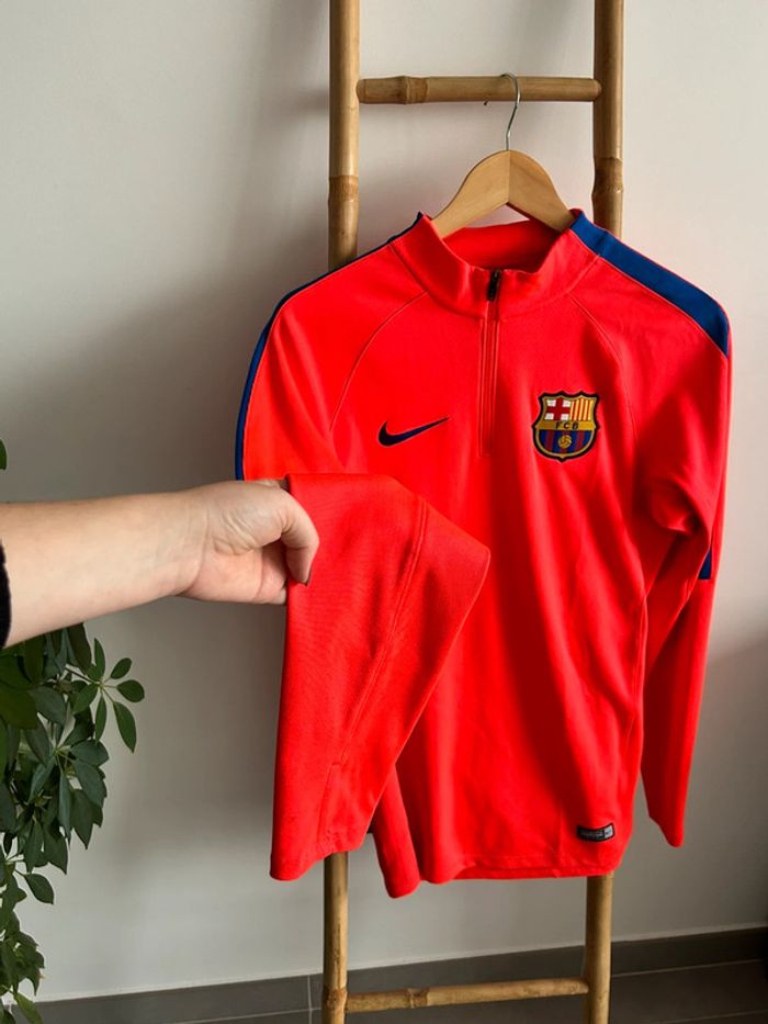 Sweat football Fc Barcelone - photo numéro 3