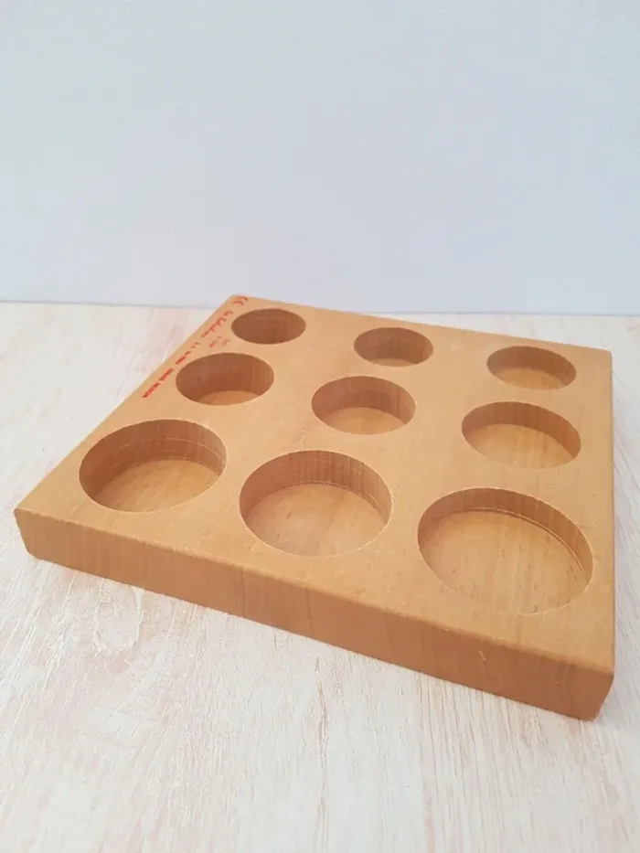 Puzzle encastrement en bois, forme et hauteur Les Baladins - photo numéro 17