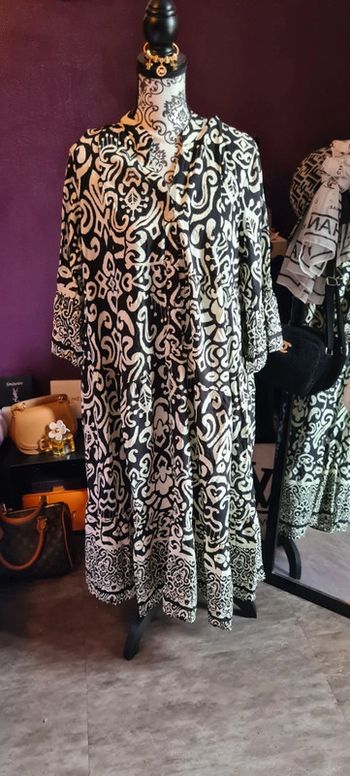 Robe bohème noir