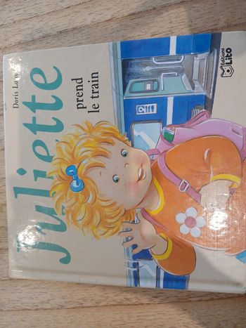 livre Juliette prend le train