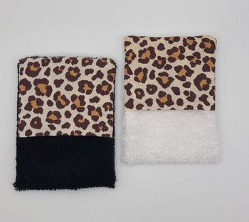 Gant de toilette ou debarbouillette