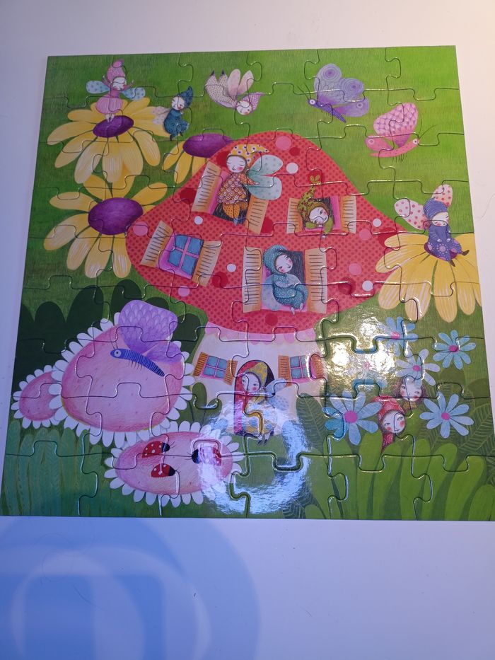 Puzzle Djeco la maison des elfes 54 pièces - photo numéro 3