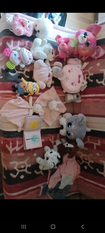 Lot peluches