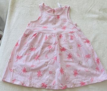 Robe rose Orchestra 12 mois 74cm