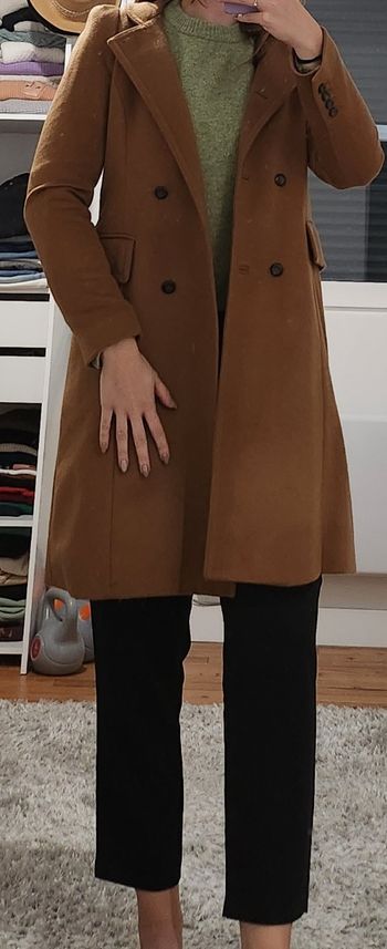 Manteau laine zara