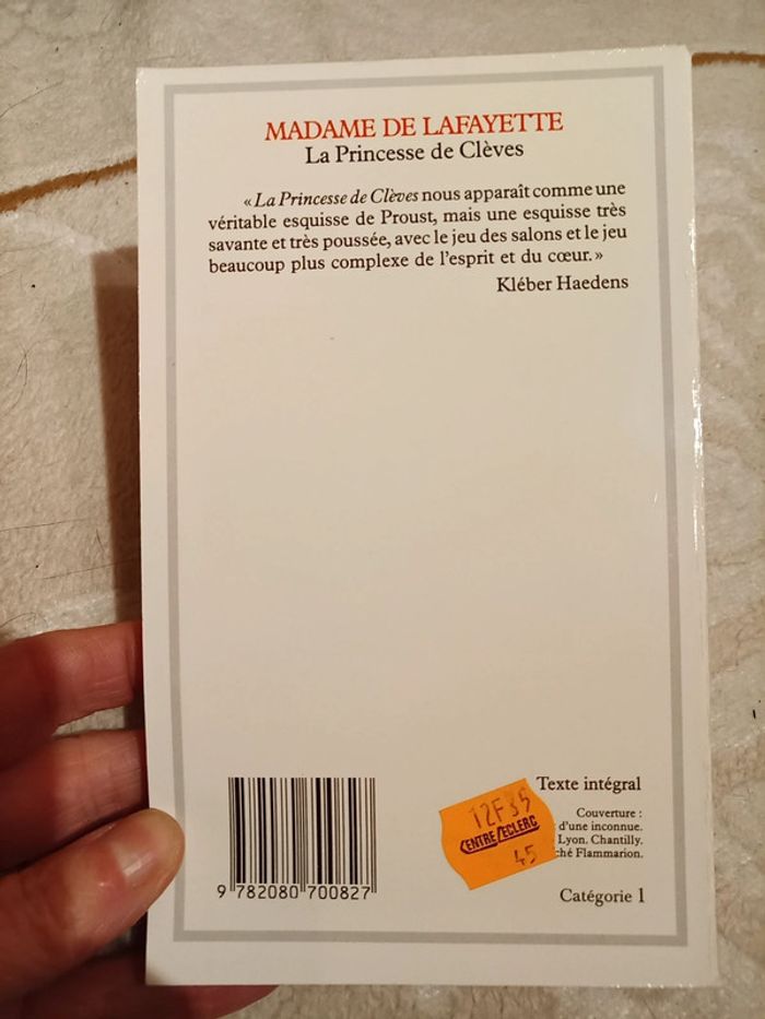 Madame De Lafayette : La Princesse de Clèves - photo numéro 2