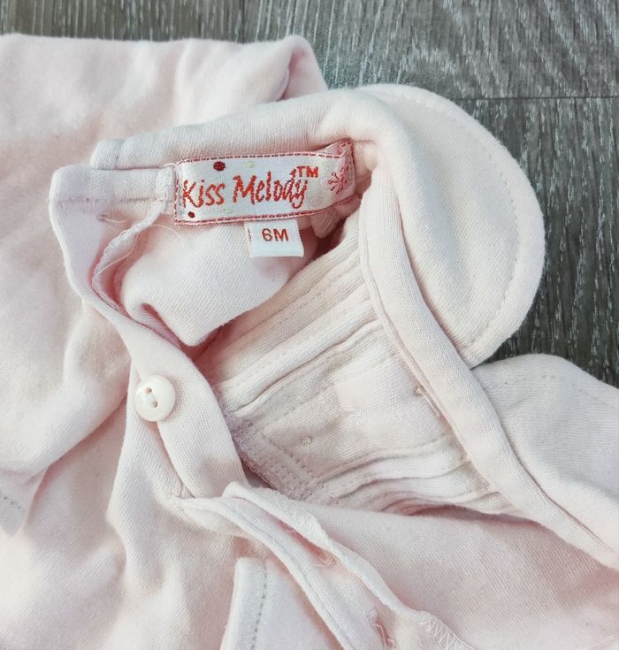 Sweat manches longues, bébé filles 6 mois - Kiss Melody - photo numéro 3