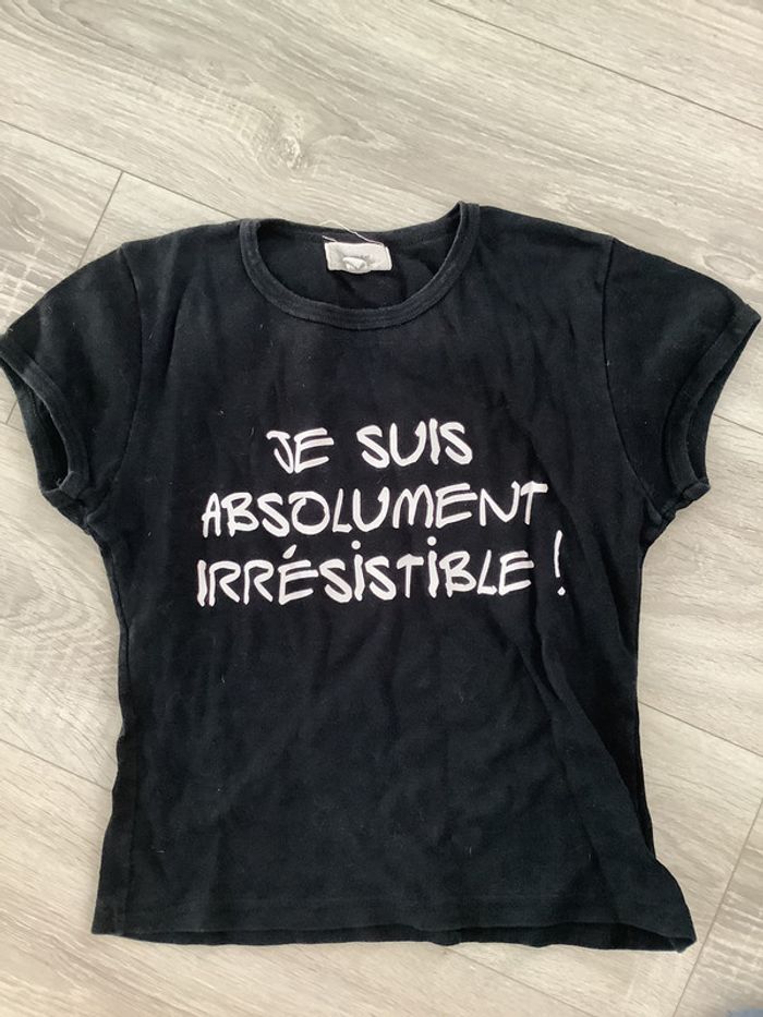Teeshirt à message jennyfer