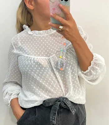Blouse  romantique Légère
