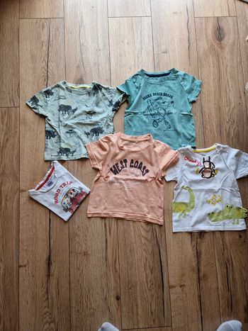 5 t-shirts 3 ans