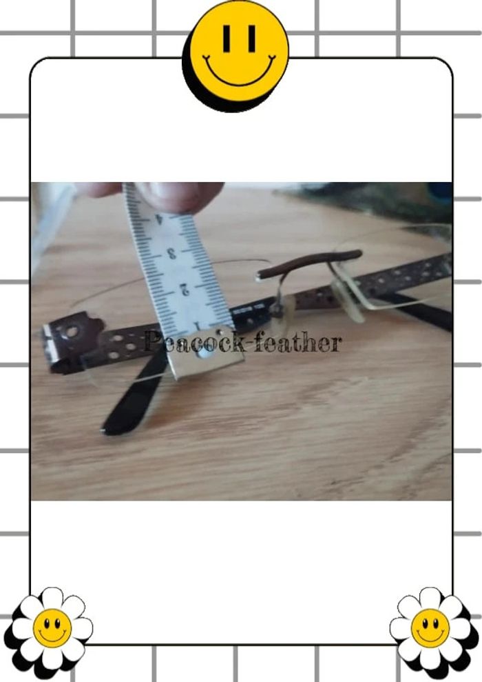 Monture de lunettes de vue marron/ cuivre IKKS - photo numéro 8