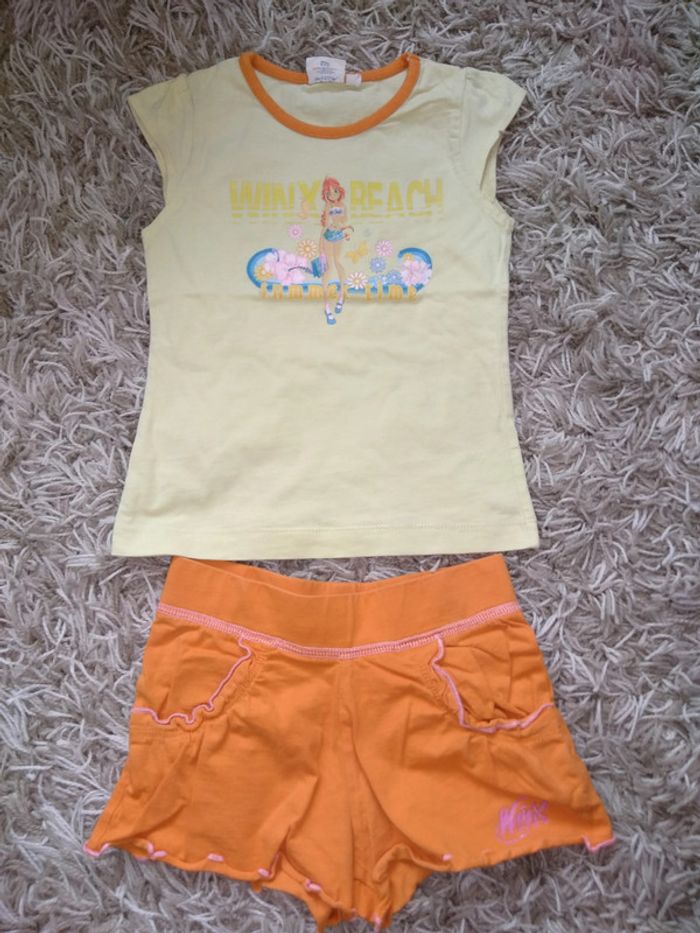 Pyjama tshirt short, taille 4 ans
