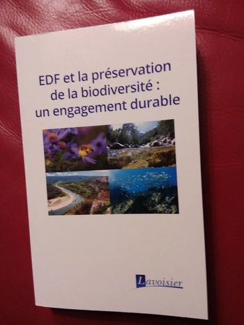 Livre Neuf "EDF et la préservation de la biodiversité : un engagement durable"