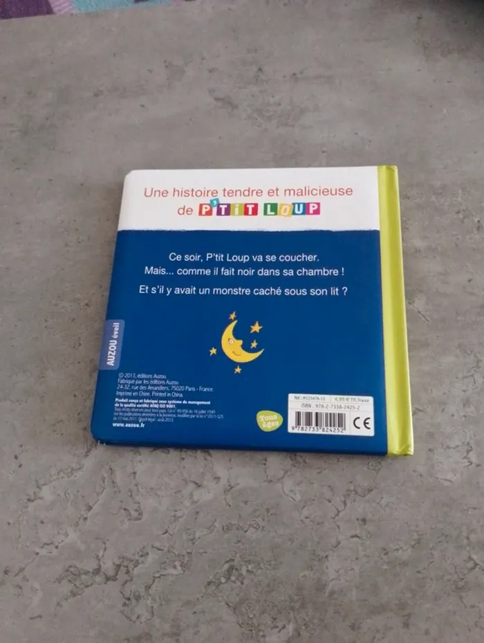Livre - P'tit Loup a peur du noir - photo numéro 2