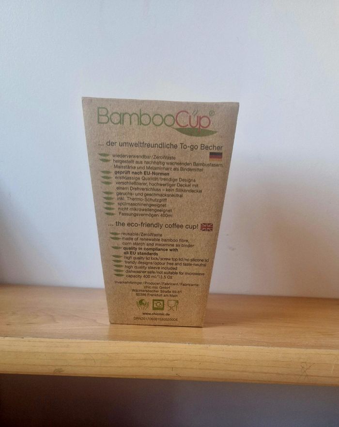 Gobelet en bambou - photo numéro 2