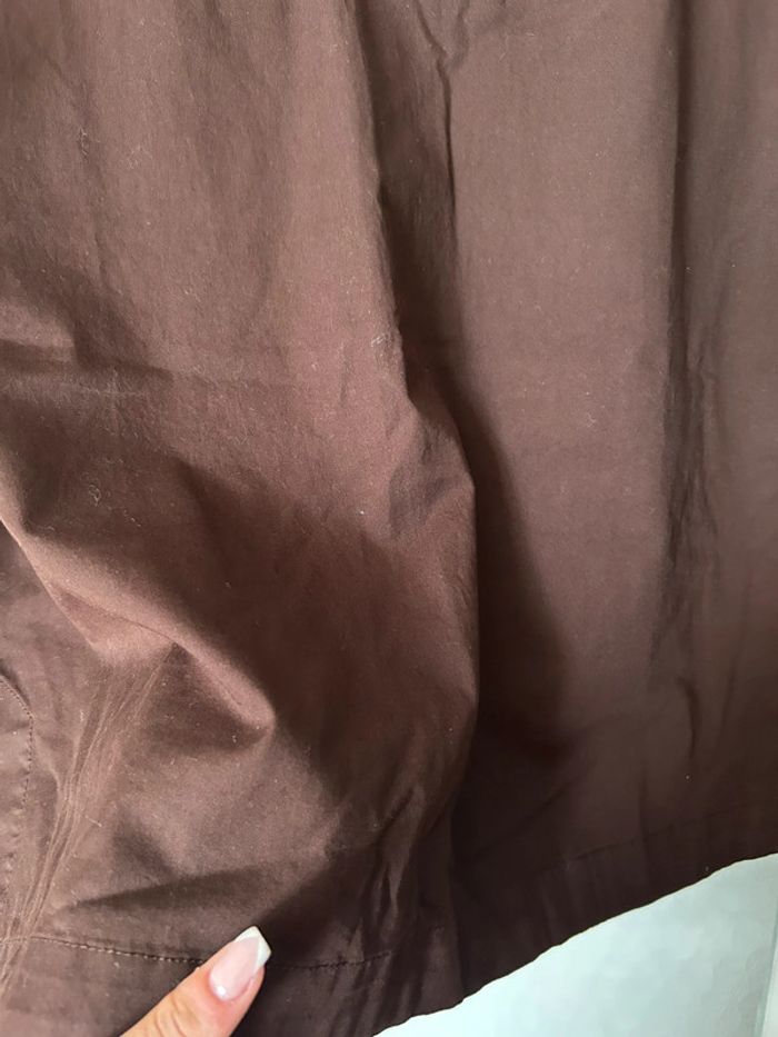 Tunique robe marron col V h&m S neuf - photo numéro 3
