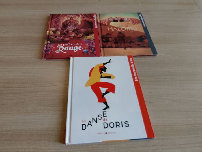 Lot de 3 livres, les mercredis a lire - photo numéro 1