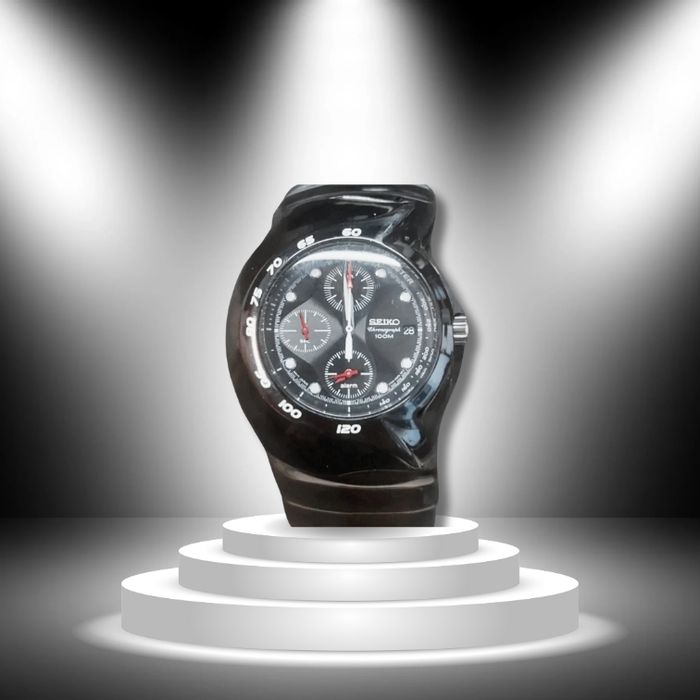 Seiko Chronographe Titane – Élégante, légère et précise