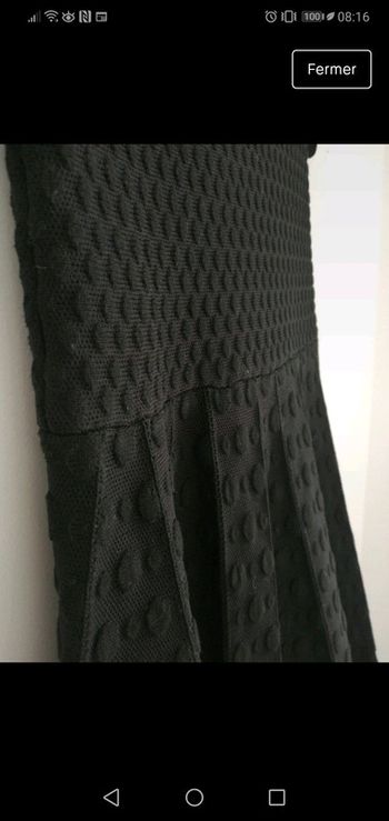 Robe noire hiver