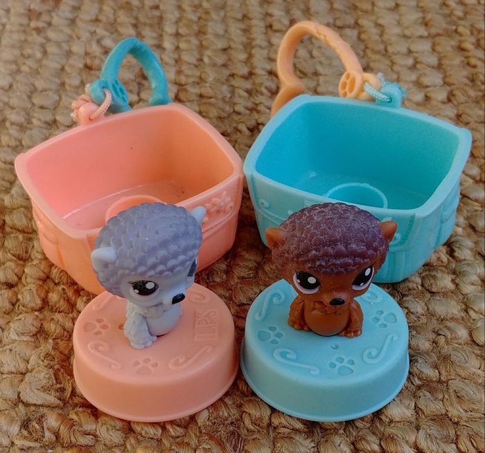 Littlest Pet Shop édition spéciale pour McDonald's hérissons #166 et #167 (2006) - photo numéro 7