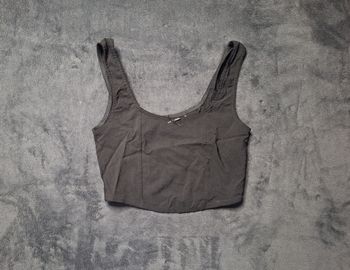 Débardeur crop-top noir 