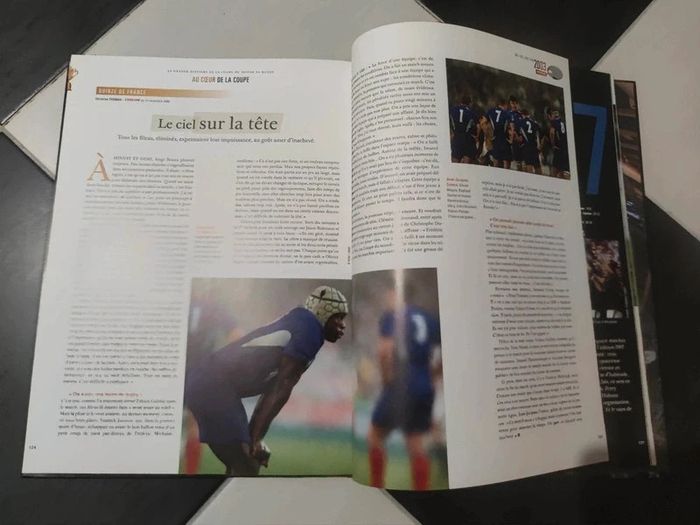 Livre l'équipe /la grande histoire du rugby - photo numéro 4
