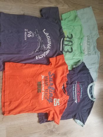 Lot de 5 t-shirts manches courtes