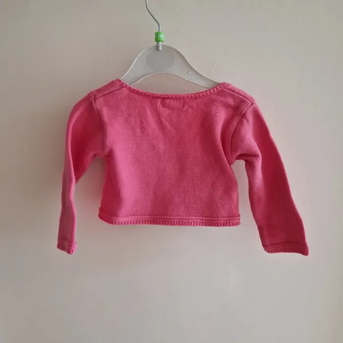 6 mois gilet bolero rose fushia - photo numéro 5